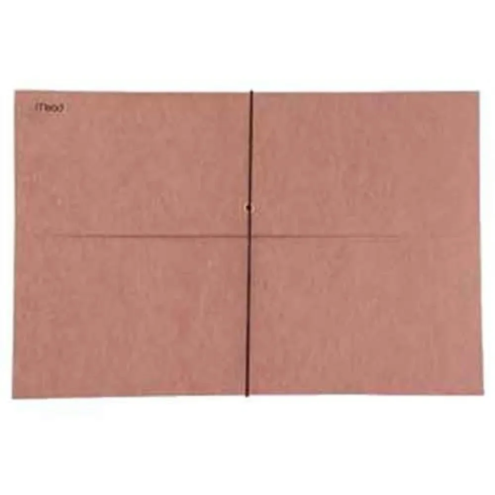 Mead Red Wallet Envelope Bungee Closure 2